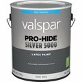 Valspar Pro-Hide Silver 5000 Latex Flat Interior Wall Paint, White Base, 1 Gal. 028.0071000.007